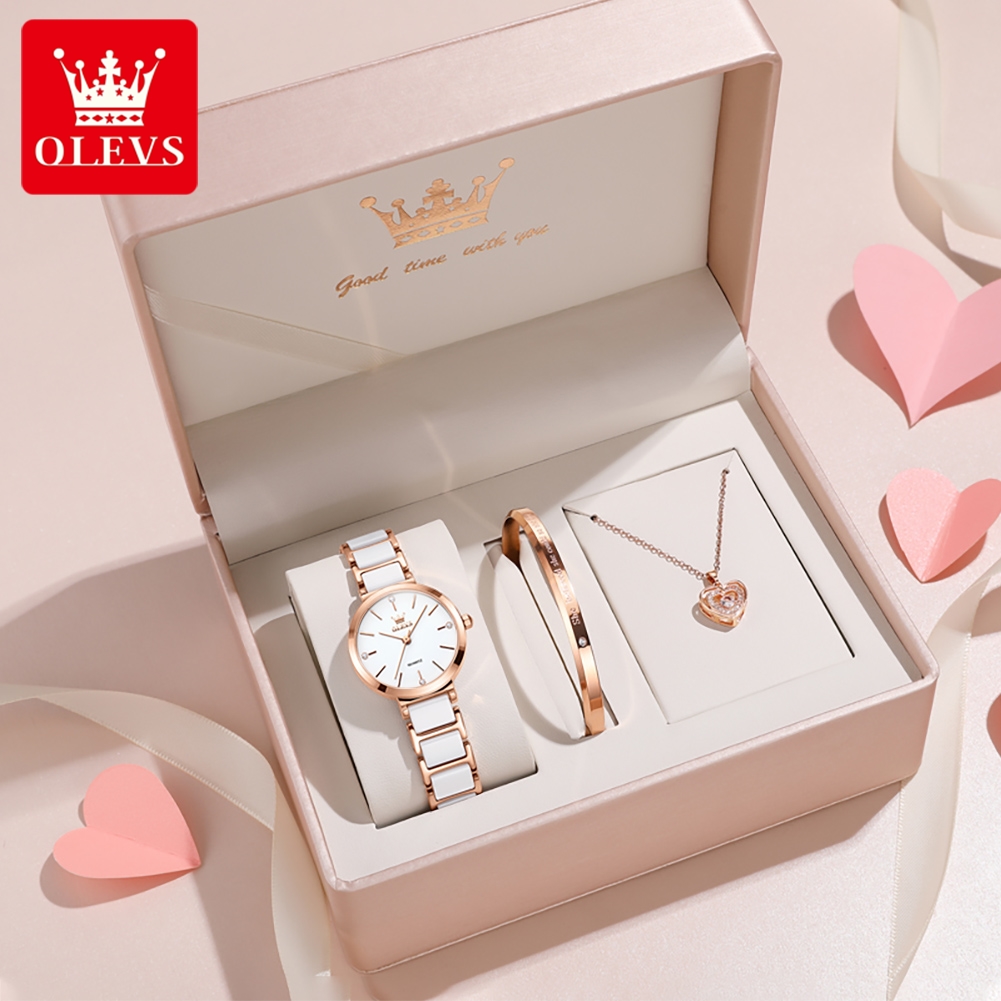 Watch Strap Replacement - Olevs relógio feminino 5877 luxo elegante