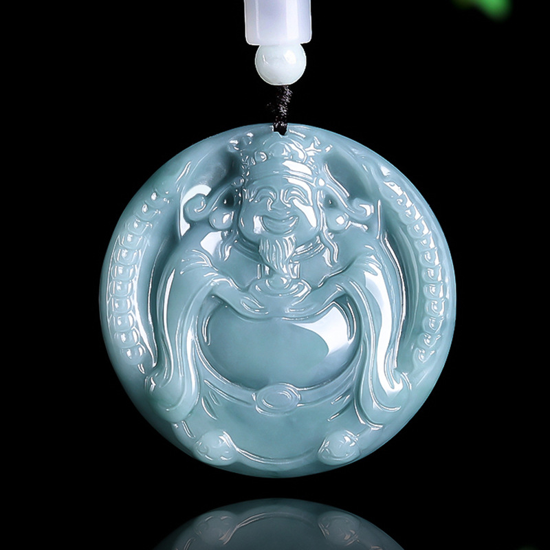 Jewelry & Watches Ltd - Colar com Pingente de Jadeíta Birmanesa