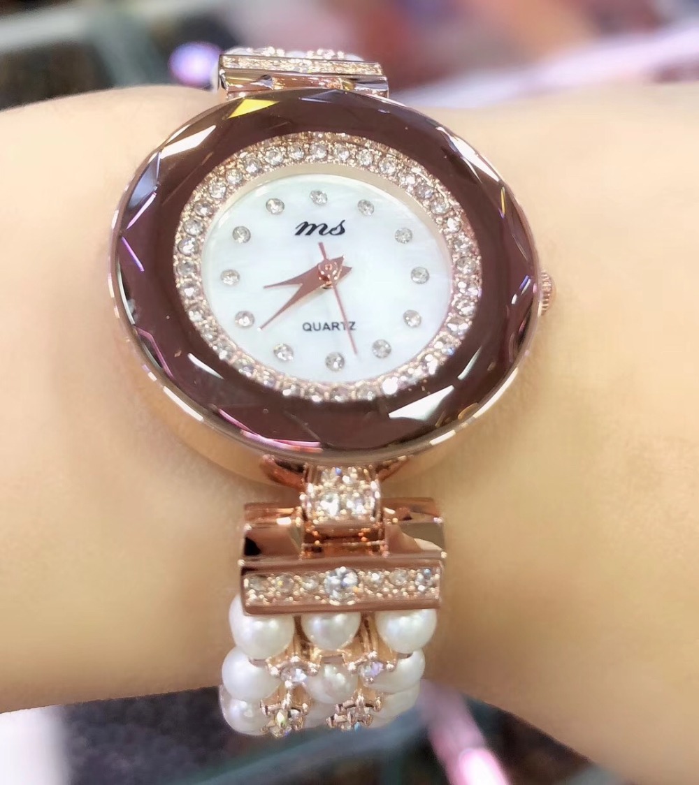 Fine Jewelry Watches Women - Pulseira de pérolas naturais de água