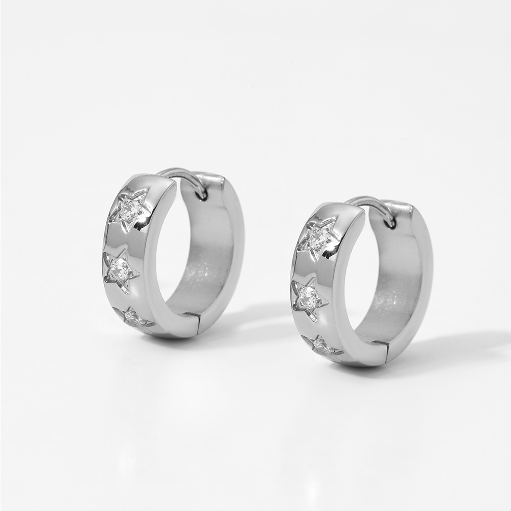 Brincos de Argola em Aço Inoxi - Jewelry & Watches Bench avaliação e preço