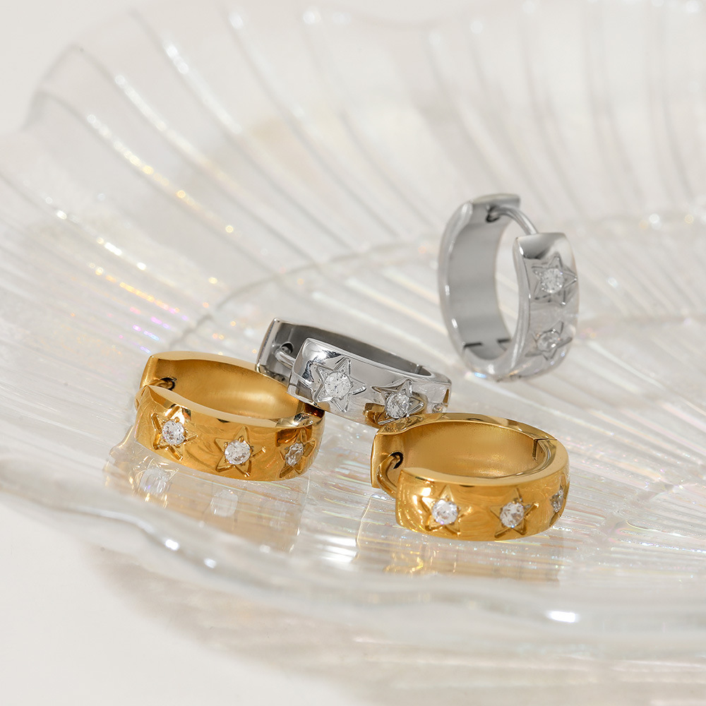 Brincos de Argola em Aço Inoxi - Jewelry & Watches Bench avaliação e preço
