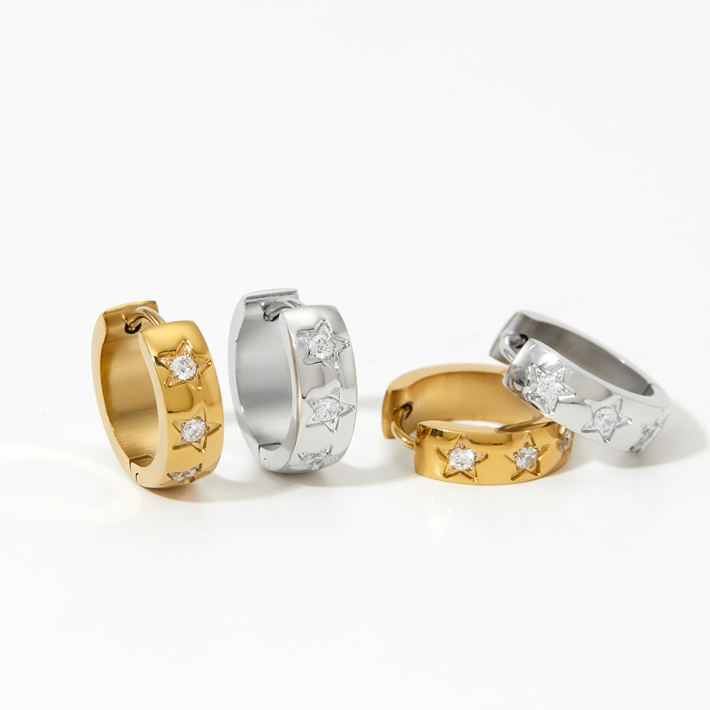 Brincos de Argola em Aço Inoxi - Jewelry & Watches Bench avaliação e preço