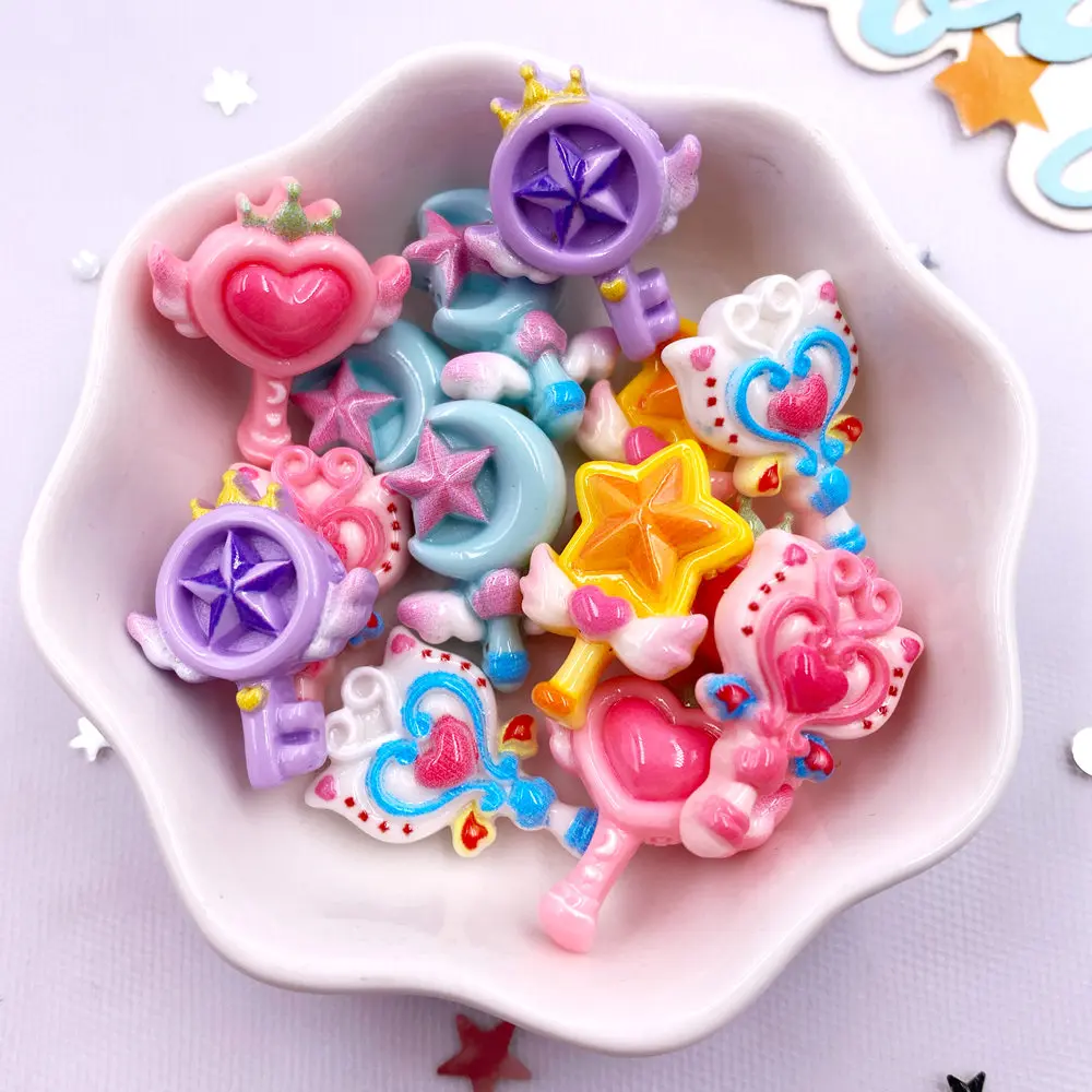 20PCS Resin Colorful Cartoon L - Paradise Jewelry & Watches Llc Miami Photos avaliação e preço