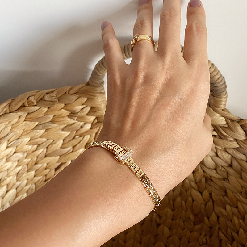 Brass Band Knot Gargantilha Co - Fine Jewelry Watches Women avaliação e preço