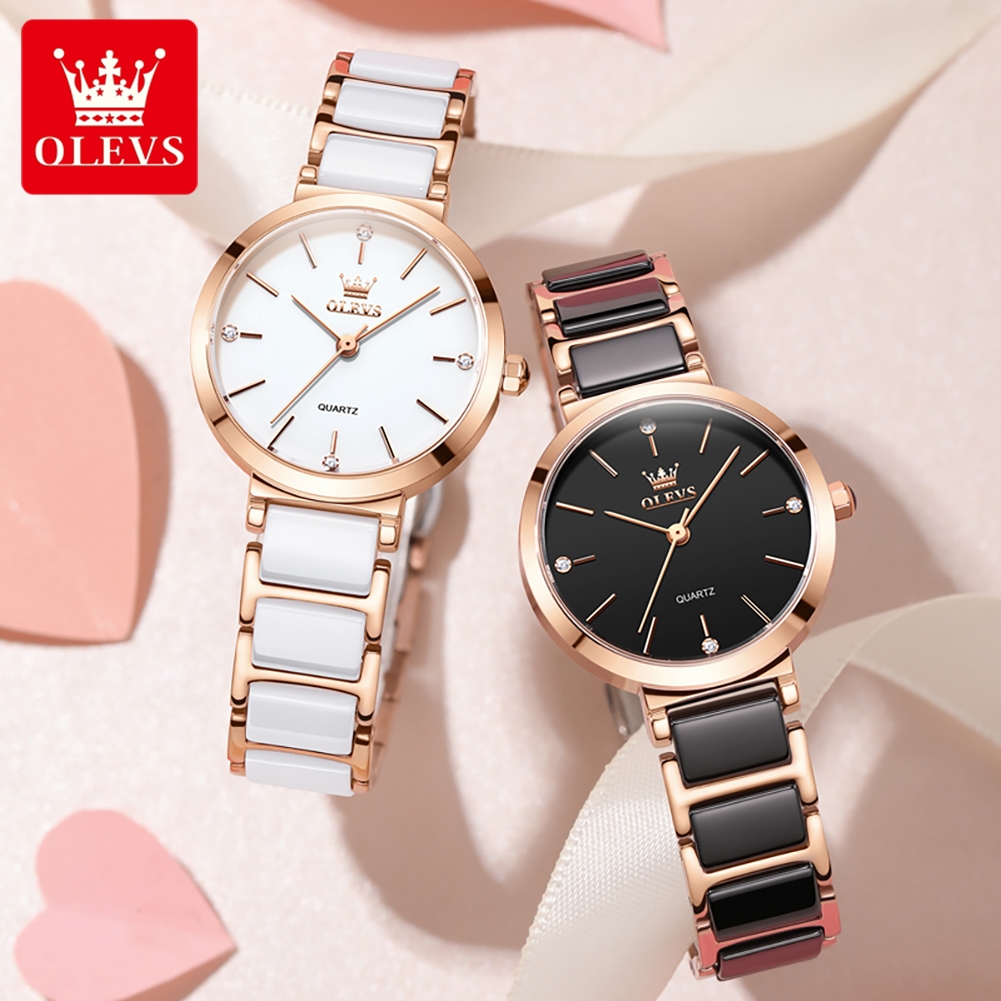 Olevs relógio feminino 5877 lu - Watch Strap Replacement avaliação e preço