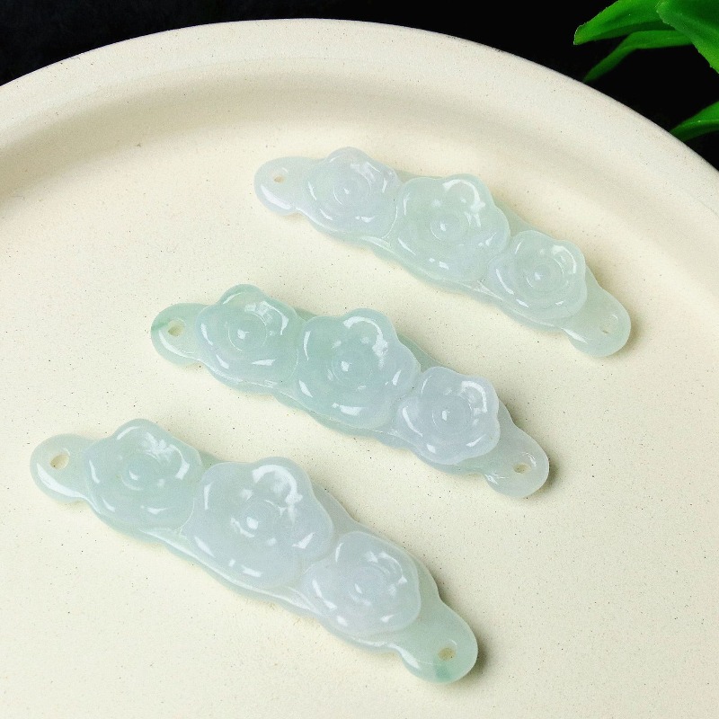 1 peça de Flor de Jadeíta Natu - Jewelry & Watches Ltd avaliação e preço