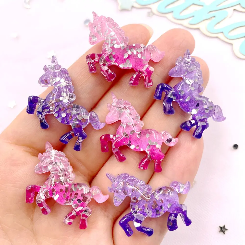 6 pçs resina colorida glitter  - Paradise Jewelry & Watches Llc Miami Photos avaliação e preço