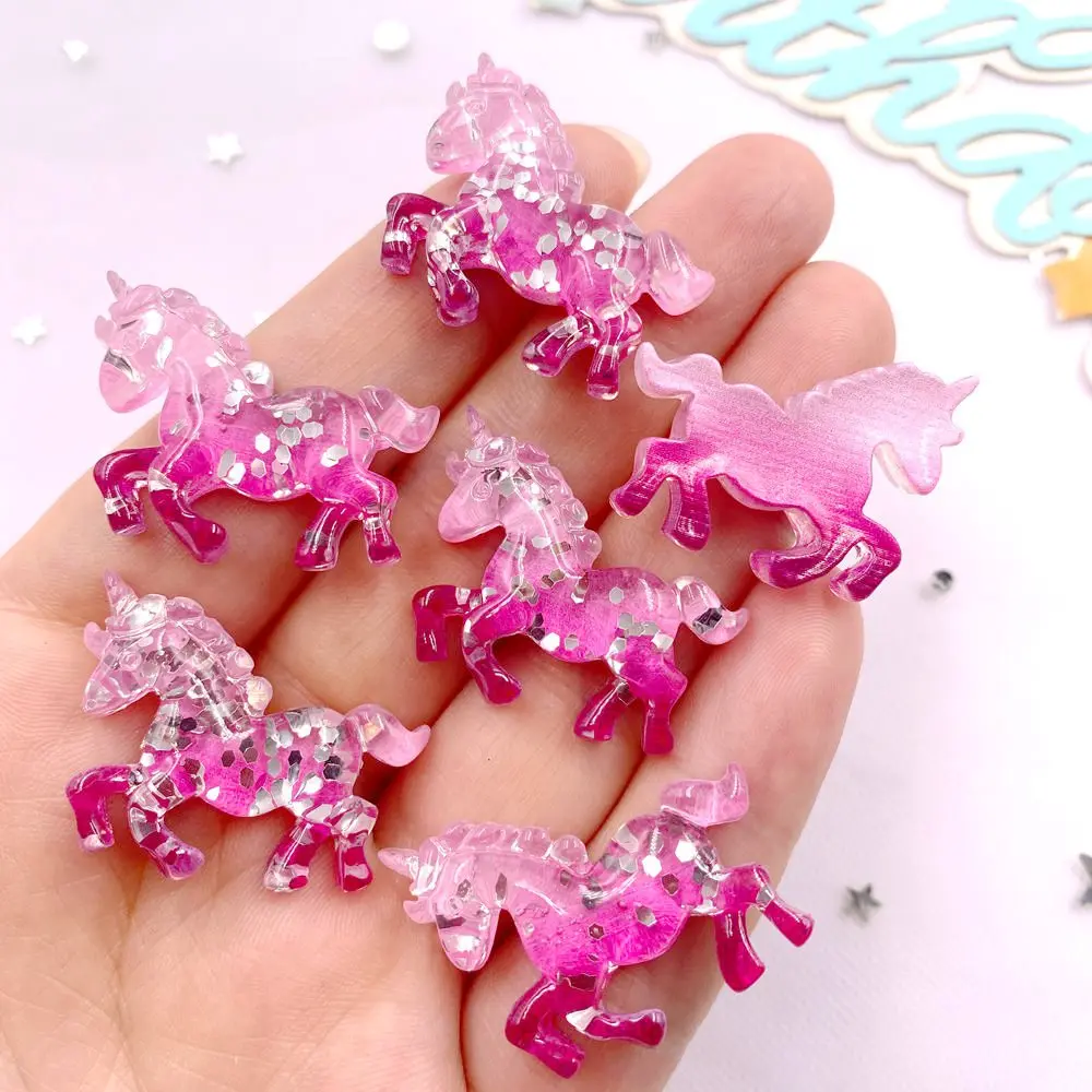6 pçs resina colorida glitter  - Paradise Jewelry & Watches Llc Miami Photos avaliação e preço