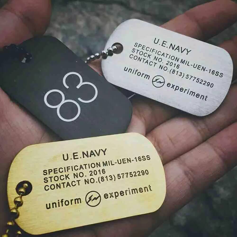 Rua Hip Hop Relâmpago No. 83 C - Mens Dog Tag Necklace avaliação e preço
