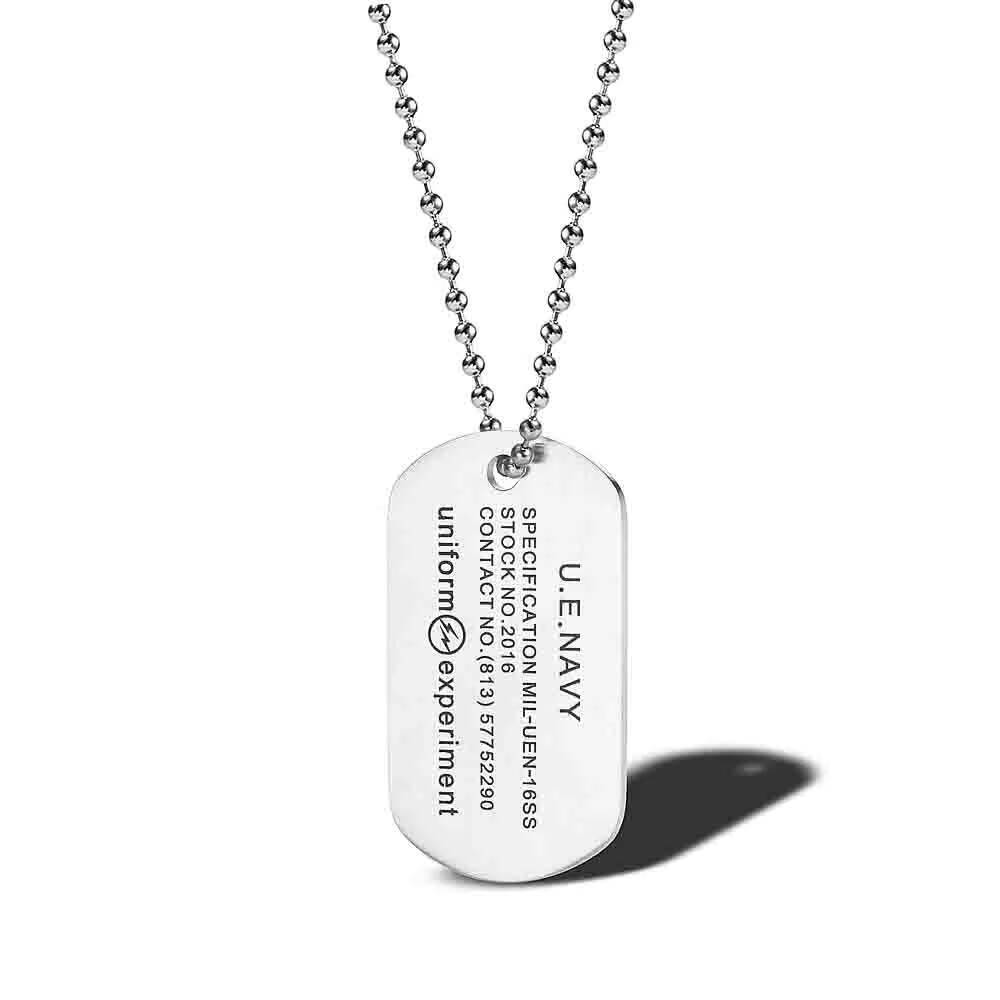 Rua Hip Hop Relâmpago No. 83 C - Mens Dog Tag Necklace avaliação e preço