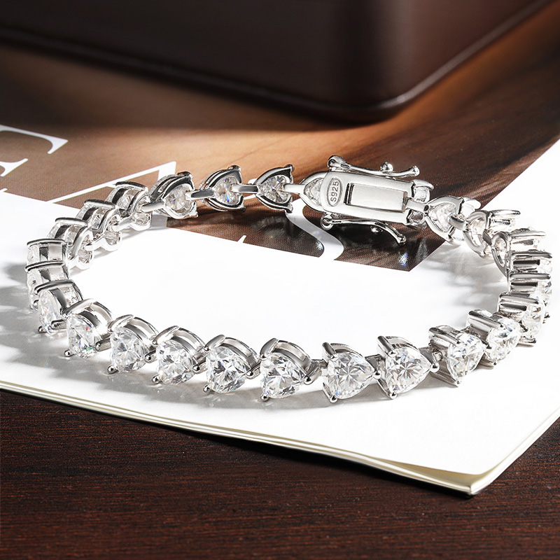 Pulseira Tennis de Moissanite  - Fine Jewelry Watches Women avaliação e preço