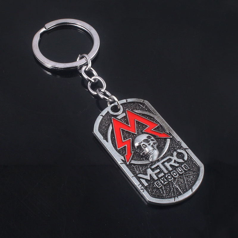 Jogo metro exodus 2033 chaveir - Mens Dog Tag Necklace avaliação e preço