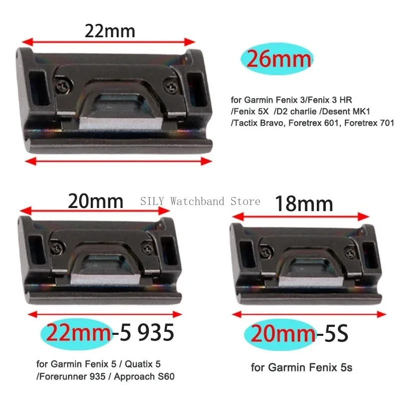 2 peças conector de bandas de  - Watch Strap Replacement avaliação e preço