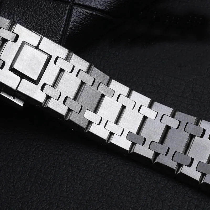 Pulseira de prata de aço inoxi - Audemars Piguet Watch Royal Oak avaliação e preço