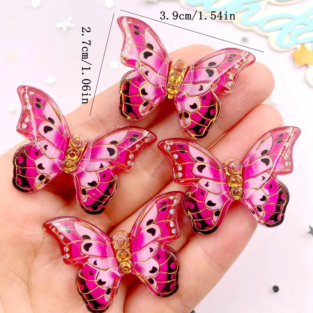 10 pçs colorido bonito borbole - Paradise Jewelry & Watches Llc Miami Photos avaliação e preço