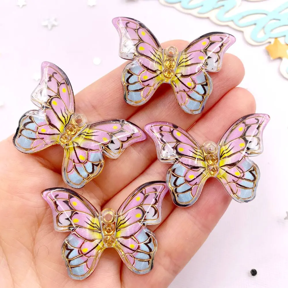 10 pçs colorido bonito borbole - Paradise Jewelry & Watches Llc Miami Photos avaliação e preço