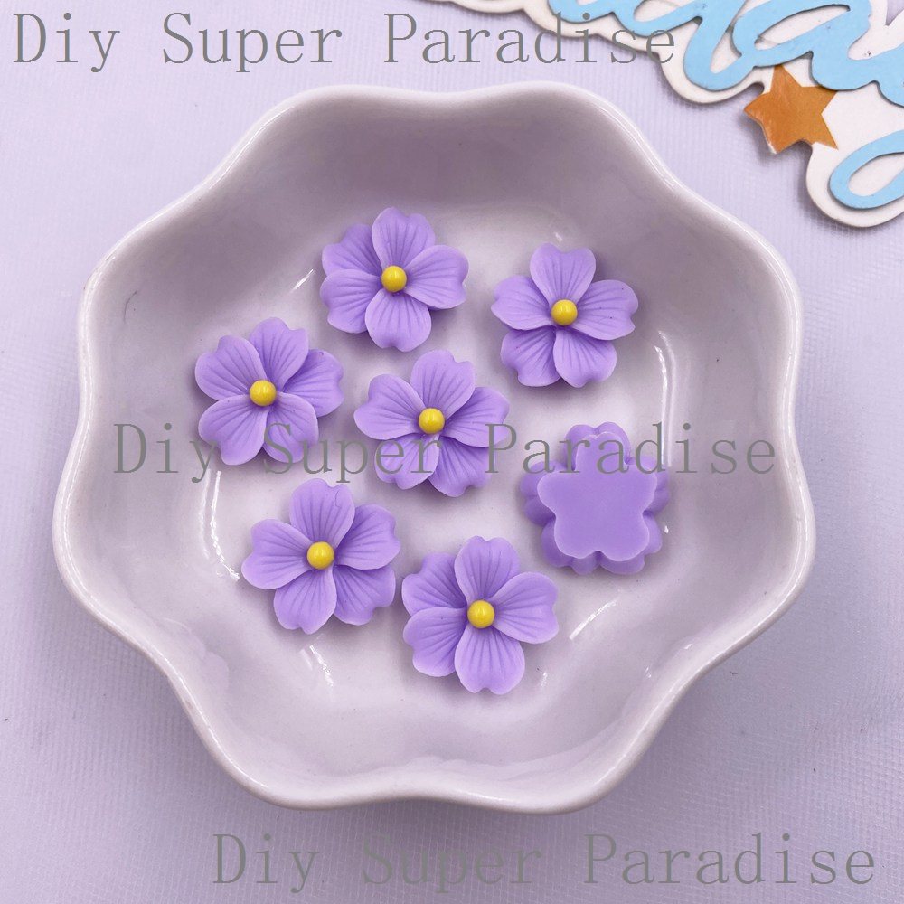 50 pçs resina colorida 16mm fl - Paradise Jewelry & Watches Llc Miami Photos avaliação e preço