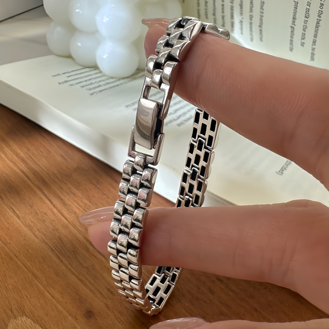 BOCAI Nova Pulseira de Prata E - Fine Jewelry Watches Women avaliação e preço