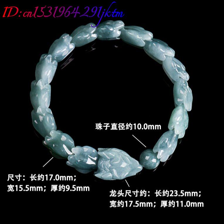 Pulseira de Jade Birmanês Azul - Jewelry & Watches Ltd avaliação e preço