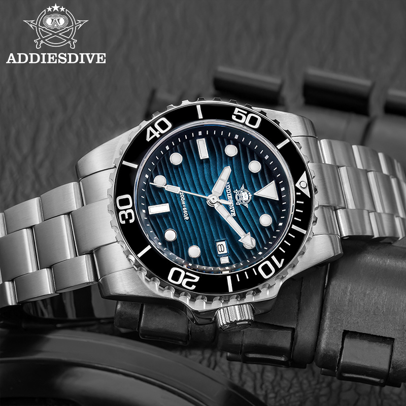 Addiesdive relógio de quartzo  - Watch Strap Replacement avaliação e preço